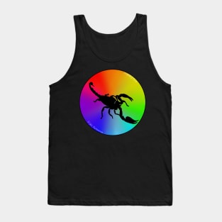 Scorpion Rainbow Gradient Tank Top